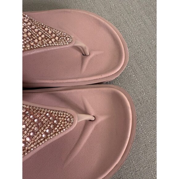 Skechers Women's Arch Fit Cali Breeze 2.0 Shine On Sandal Sz 9 Pink Comfort - Picture 8 of 10